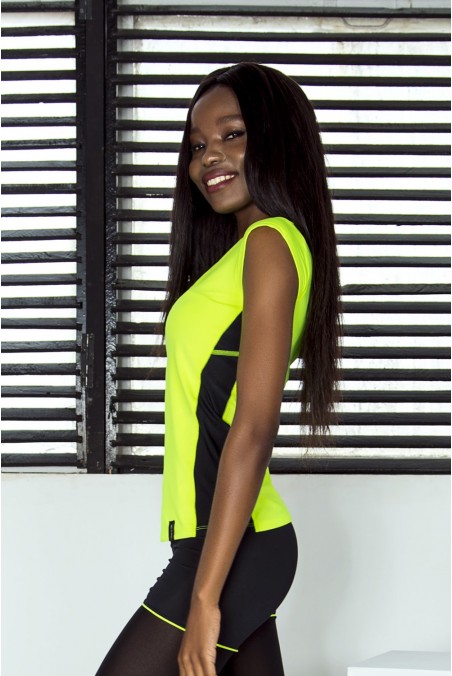 T-shirt Lemon-Black