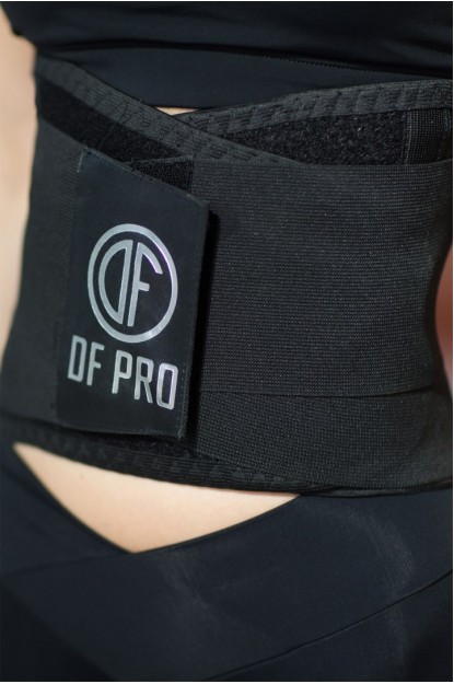 Corset Belt Fitness Black
