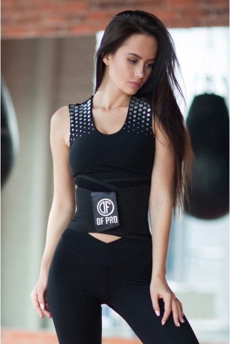 Corset Belt Fitness Black