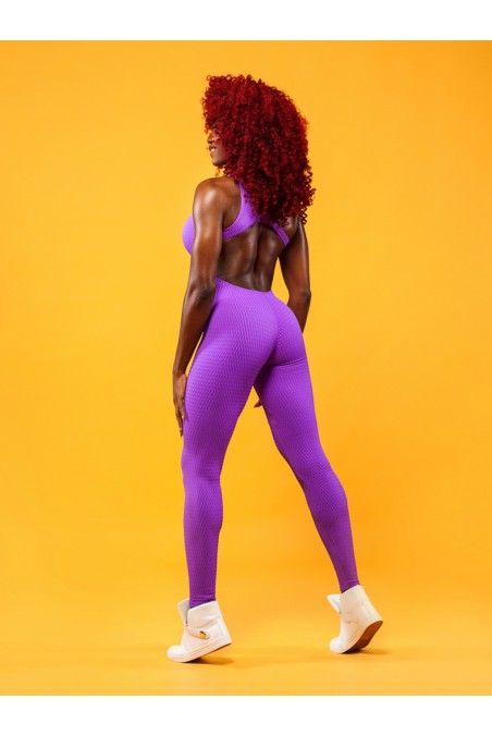 Jumpsuit QVONS Texture Purple