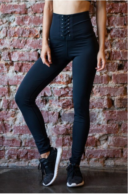 Leggings Black Corset