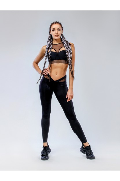 Leggings Qvons Swallow Black