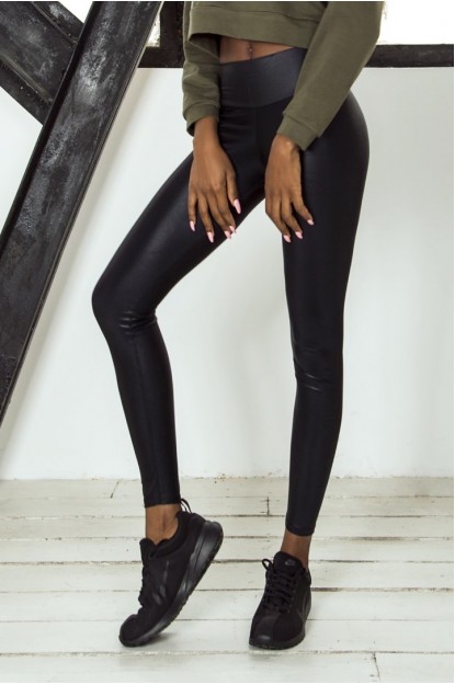 Leggings Streetwear Leather