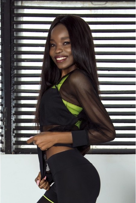 Pullover Mesh Black