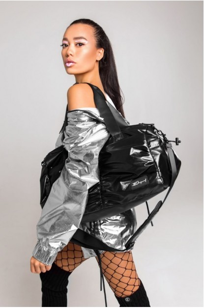Sports Bag Glossy Black