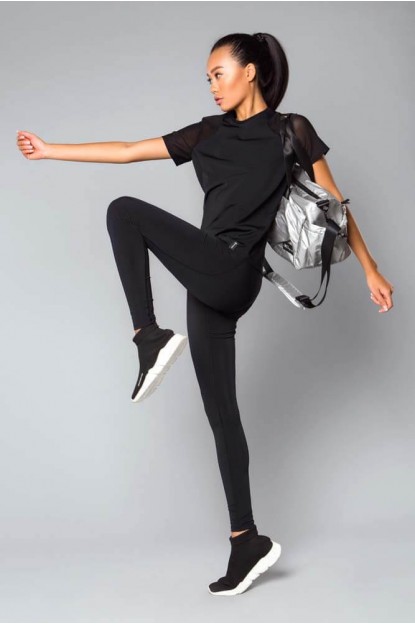 Sports Bag Glossy Silver