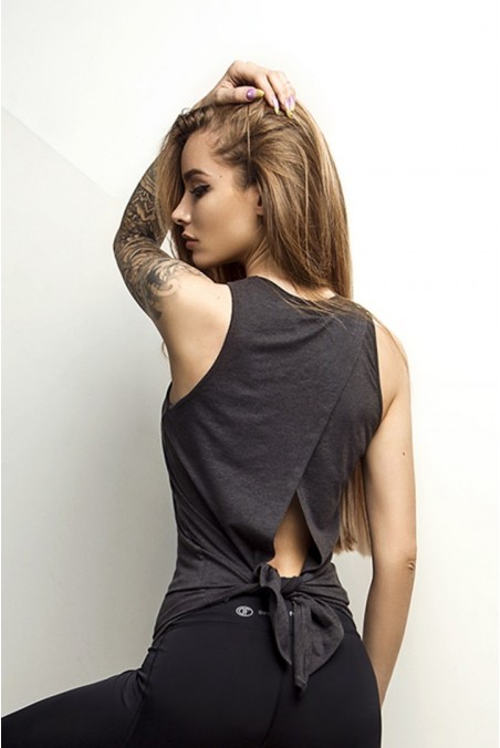 T-shirt Fitness Fanatic Dark Grey