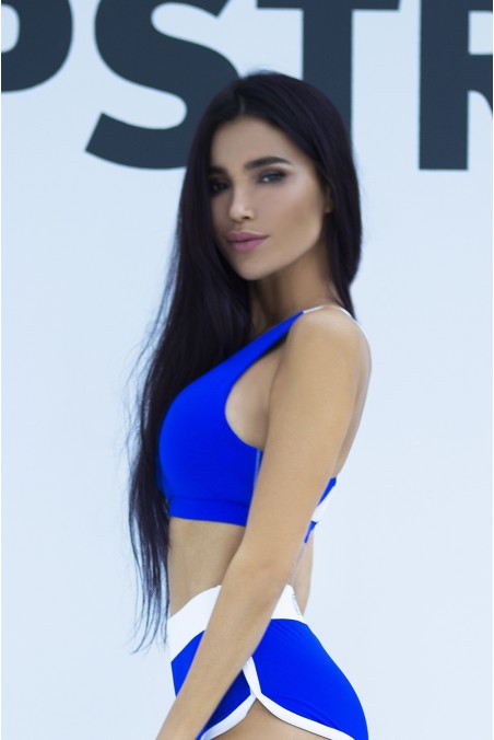 Sports Bra Basic Blue