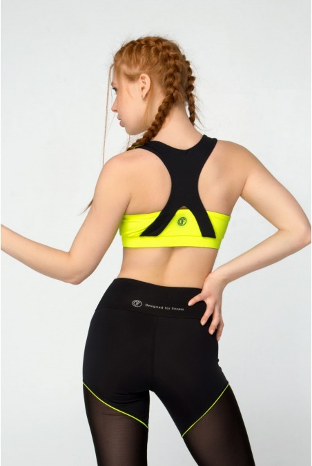 Sports Bra Basic Lemon