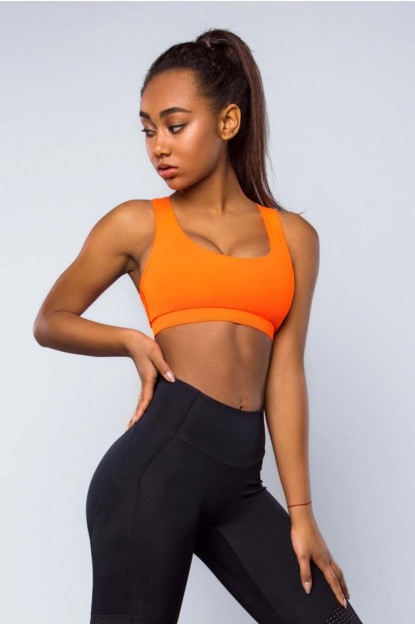Sports Bra Basic Orange