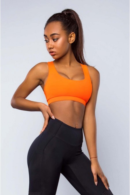 Sports Bra Basic Orange