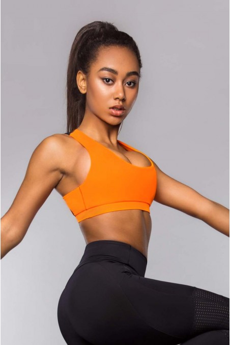 Sports Bra Basic Orange