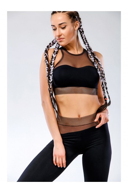 Sports Bra Qvons Body Effect Black