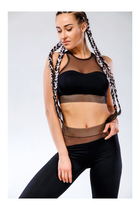 Sports Bra Qvons Body Effect Black
