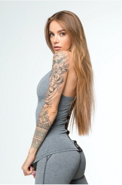 T-shirt PRO Fitness Grey